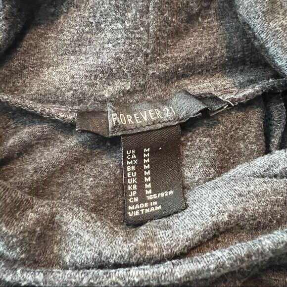 3 for $30!  Forever 21 grey long sleeve dress with turtle neck. - Picture 4 of 8